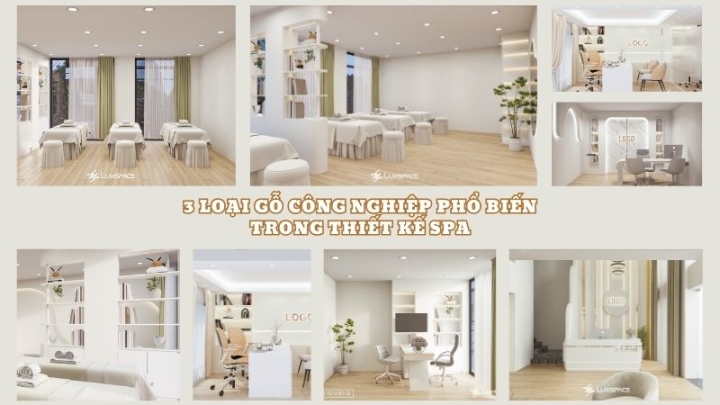 Phân biệt 3 loại gỗ công nghiệp phổ biến nhất hiện nay trong thiết kế spa